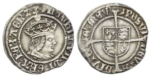 England. Tudor, Henry VII AR Halfgroat.