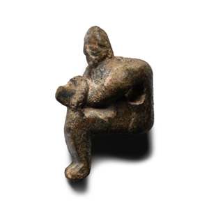 Roman Bronze Bound Captive Toggle