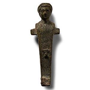 Roman Bronze Herm Statuette