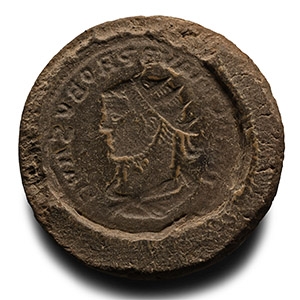 Roman Bifacial Terracotta Forgers Coin Mould