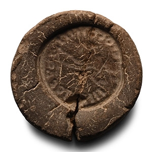Roman Bifacial Terracotta Forgers Coin Mould
