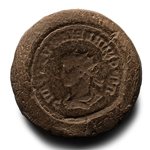 Roman Bifacial Terracotta Forgers Coin Mould