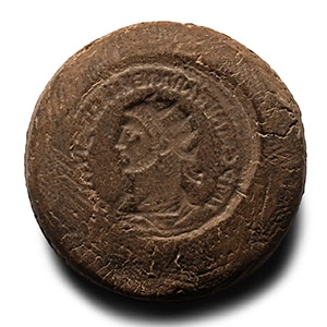 Roman Bifacial Terracotta Forgers Coin Mould