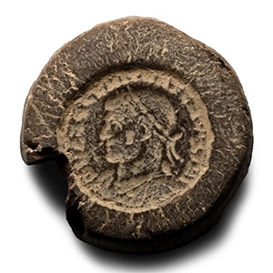 Roman Bifacial Terracotta Forgers Coin Mould