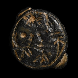 Western Asiatic Bronze Foot Stamp Seal