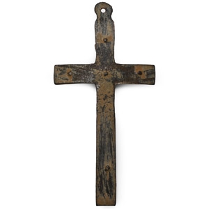 Post Medieval Bronze Cross Pendant