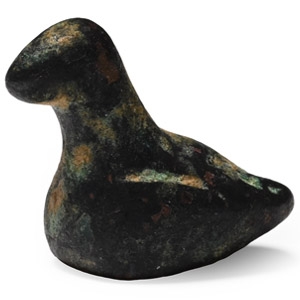 Roman Bronze Bird Weight