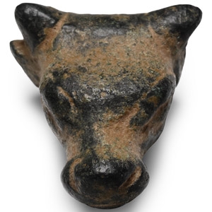 Roman Bronze Bull Weight