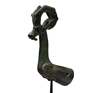 Luristan Bronze Whetstone Handle