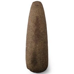 Large Stone Age Polished Handaxe