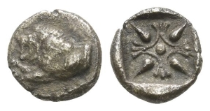 Western Asia Minor, uncertain mint AR Diobol.