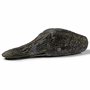 Greek Bronze Ducks Head