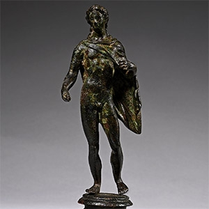 Roman Bronze Figure of Apollo