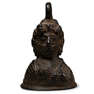 Byzantine Bronze Steelyard Weight of an Empress