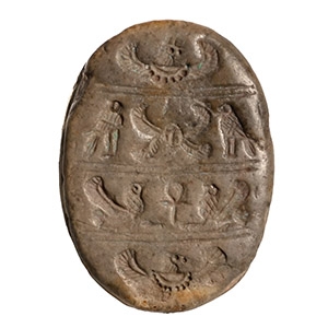 Phoenician Stone Scarab with Inscription