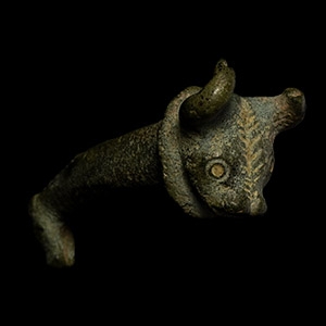 Iron Age Celtic Bronze Animal Toggle