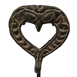 Viking Decorated Owl Pendant