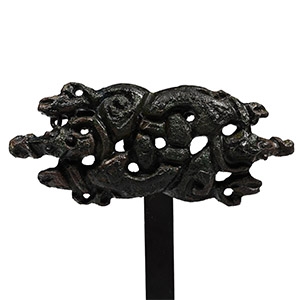 Viking Mount with Entwined Beasts