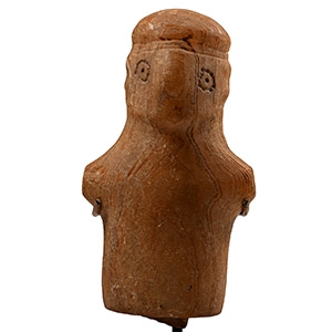Bactrian Calcite-Alabaster Bust