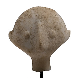 Anatolian Stone Stargazer Idol Head