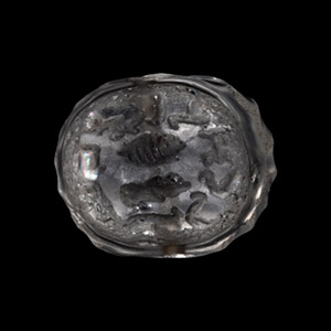 Sassanian Rock Crystal Jewish Stamp Seal