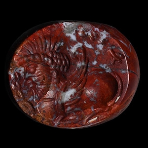 Sassanian Red Jasper Seal