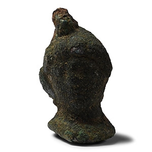 Roman Bronze Head-Shaped Weight