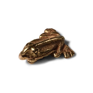 Old Babylonian Gold Frog Amulet