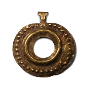 Anatolian Gold Ring-Shaped Idol