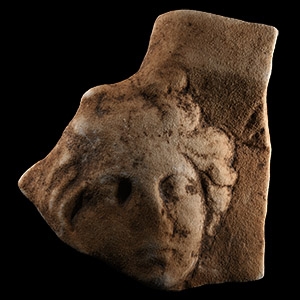 Roman Marble Relief of a Woman