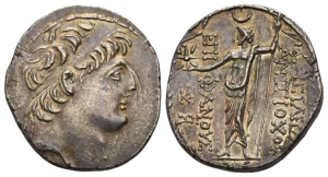 Seleukid Empire, Antiochos VIII Epiphanes (Grypos) AR Tetradrachm.