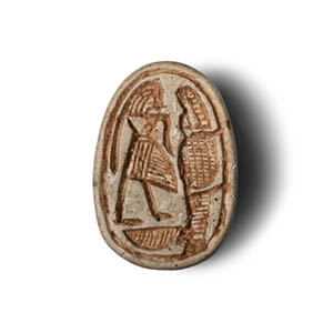 Egyptian Steatite Scarab