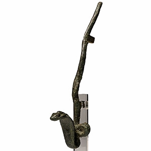 Egyptian Bronze Cobra Mount