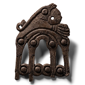 Thracian Silver Pendant