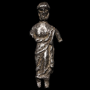 Roman Silver Figure of a Man