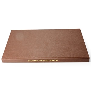 Studies in Memory of Paul Balog