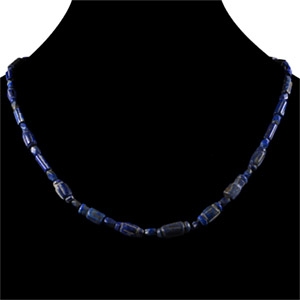 Bactrian Style Lapis Lazuli Bead Necklace String
