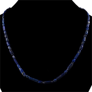 Bactrian Style Lapis Lazuli Bead Necklace String
