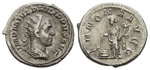 Philip I AR Antoninianus.