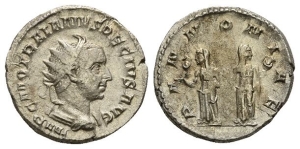 Trajan Decius AR Antoninianus.