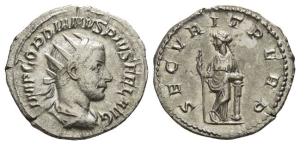 Gordian III AR Antoninianus.