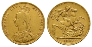 Great Britain. Hanover, Victoria AV Sovereign.