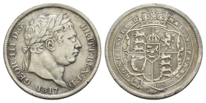 Great Britain. Hanover, George III AR Shilling.