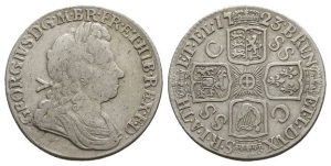 Great Britain. Hanover, George I AR Shilling.