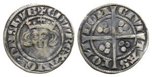 England. Plantagenet, Edward I AR Penny.