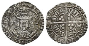 England. Tudor, Henry VII AR Groat.