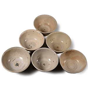 Hoi An Cargo Shipwreck Glazed Bowl Set