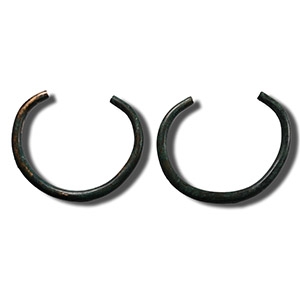 Bronze Age Ceremonial Penannular Arm-Ring Pair