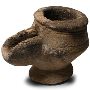 Western Asiatic Stone Libation Bowl