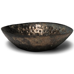 Sasanian Punch-Decorated Bronze Bowl